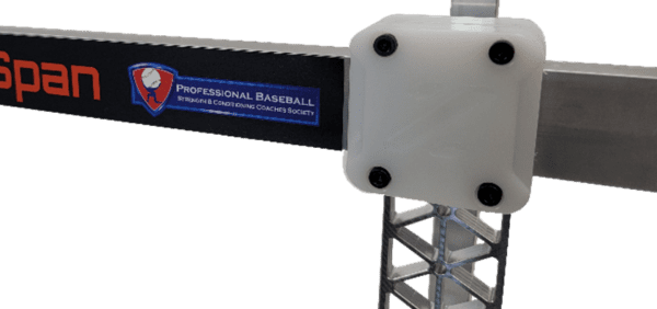 Professional baseball training equipment close-up.