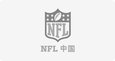 NFL logo with Chinese text below.